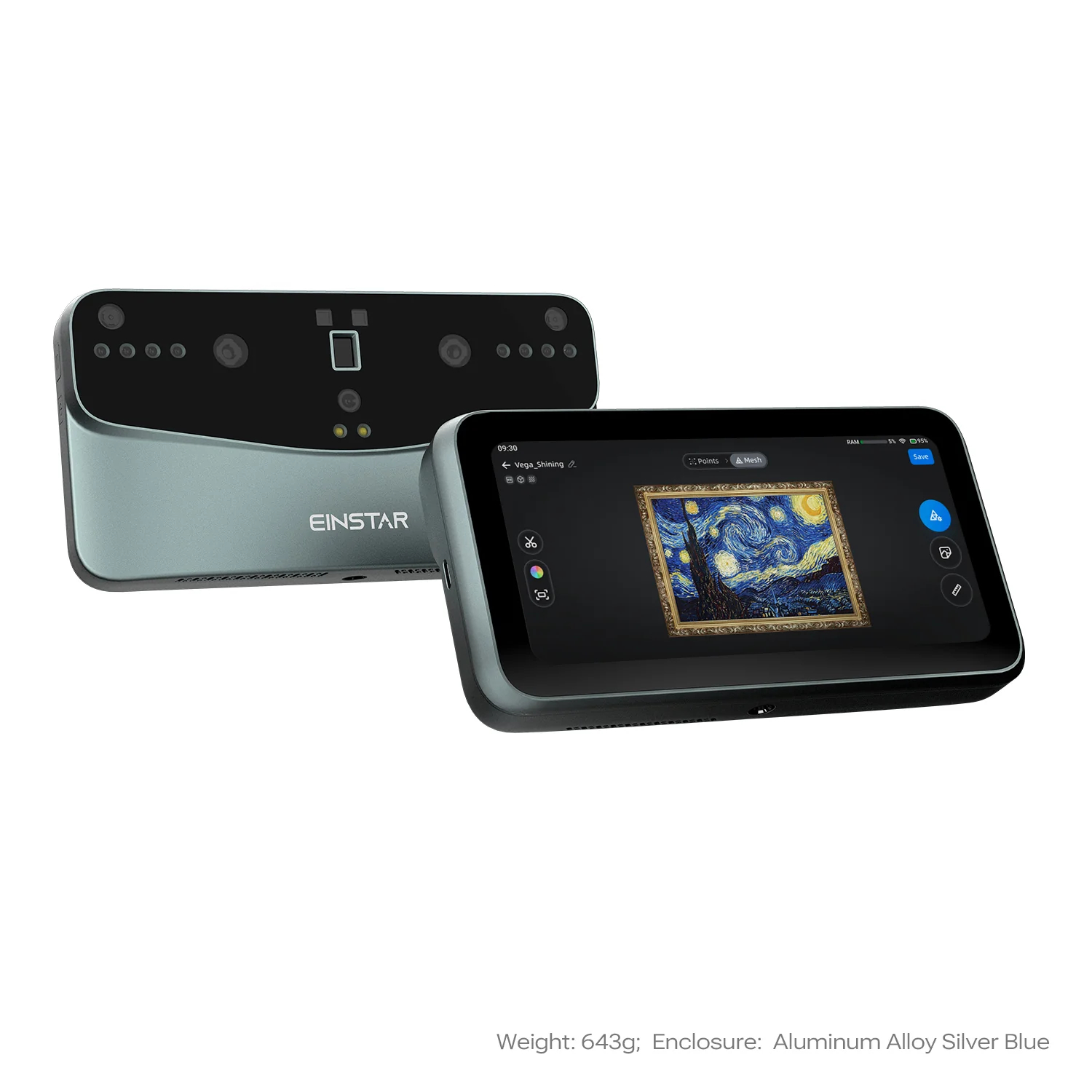 ماسح ضوئي ثلاثي الأبعاد محمول  - مراجعة Handheld 3D Scanner High Precision وسعره