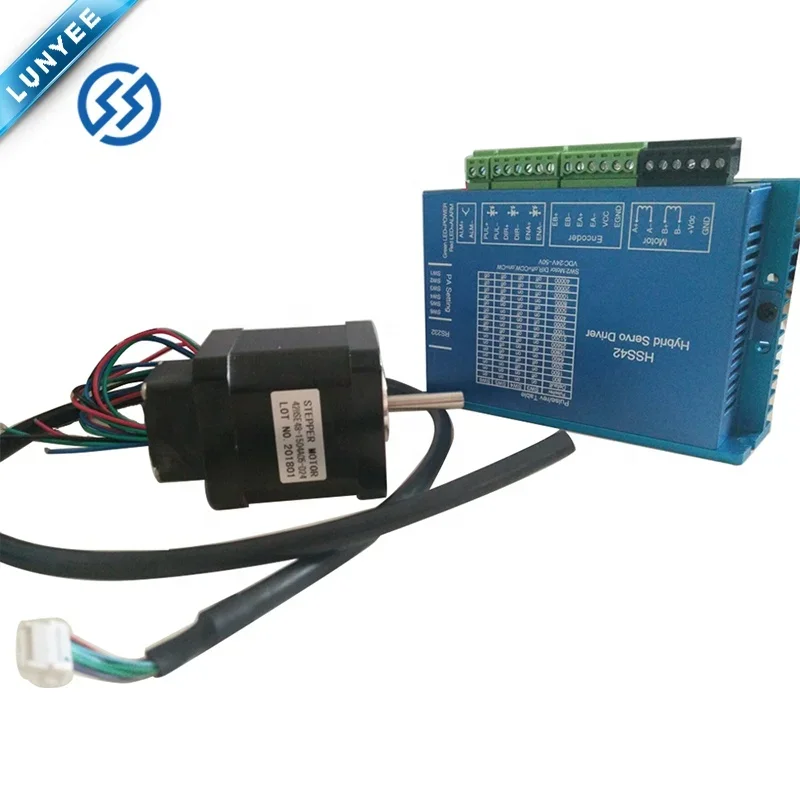 Nema 17 42HSE05N-D24 0.48N.m م - مراجعة Closed Loop Stepper Motor Nema 17 وسعره