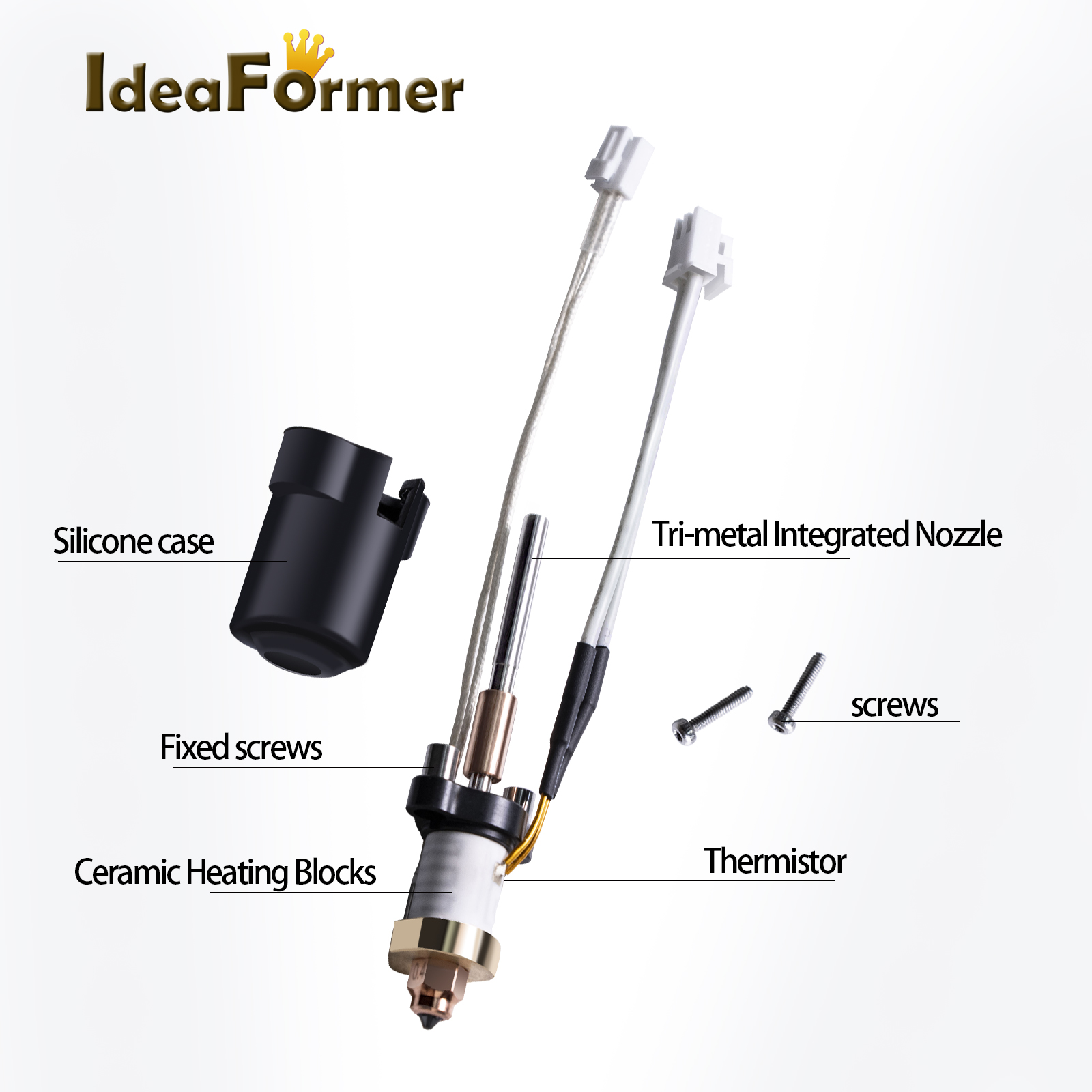 طقم رأس الرش Ender-3 V3 Ender  - مراجعة High Flow Ceramic Hotend وسعره